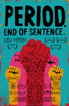 Period End of Sentence documentary poster for Women's History Month collection
