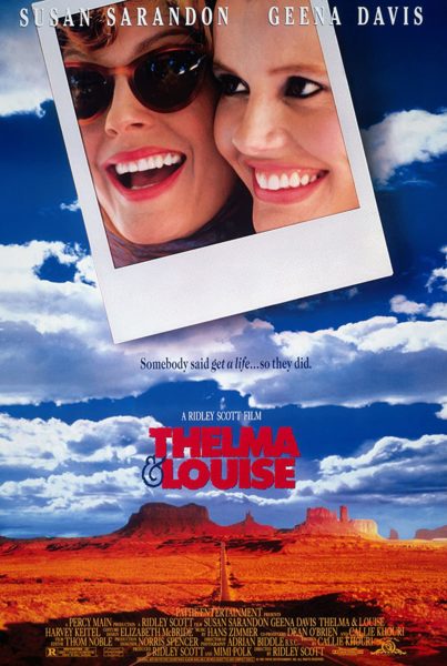 Thelma and Louise movie poster for Women's History Month collection