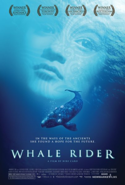 Whale Rider movie poster for Women's History Month collection