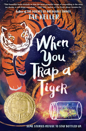 When You Trap a Tiger book cover for Asian American and Pacific Islander Heritage Month