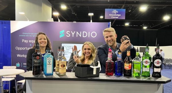 Syndio's booth at WorldatWork Rewards '22