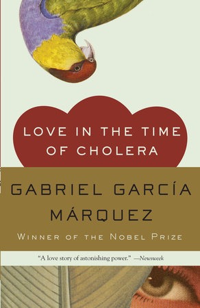 Love in the TIme of Cholera book cover