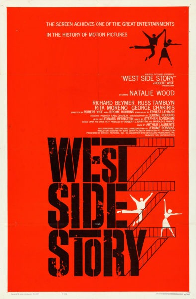 West Side Story 1961 movie poster