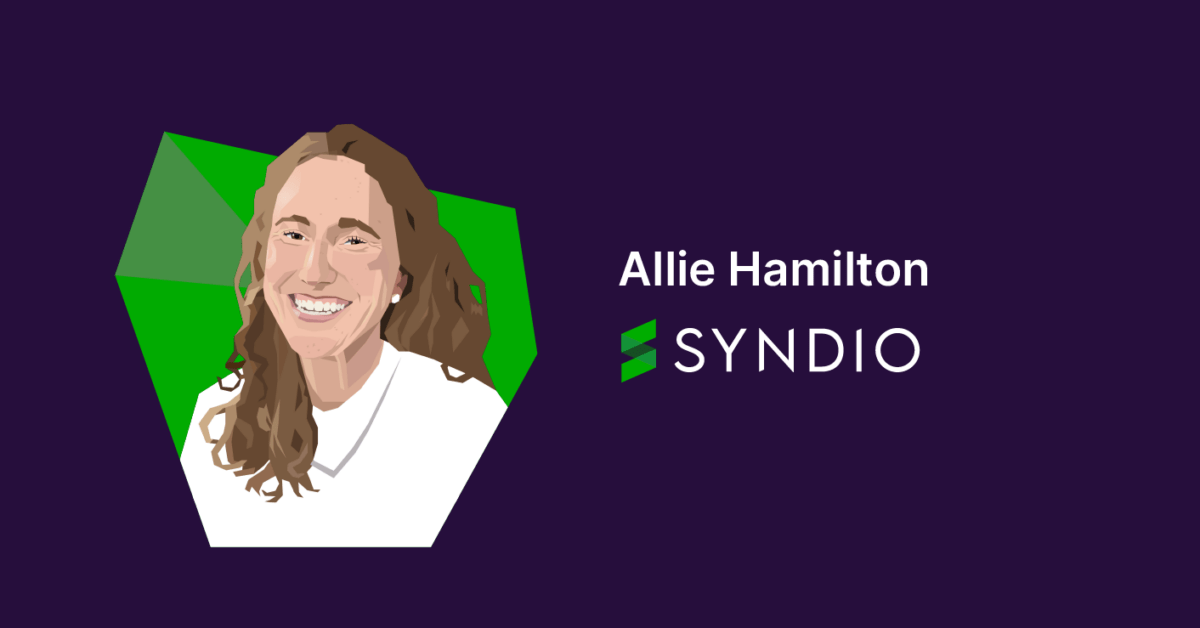 Illustrated portrait of Allie Hamilton at Syndio