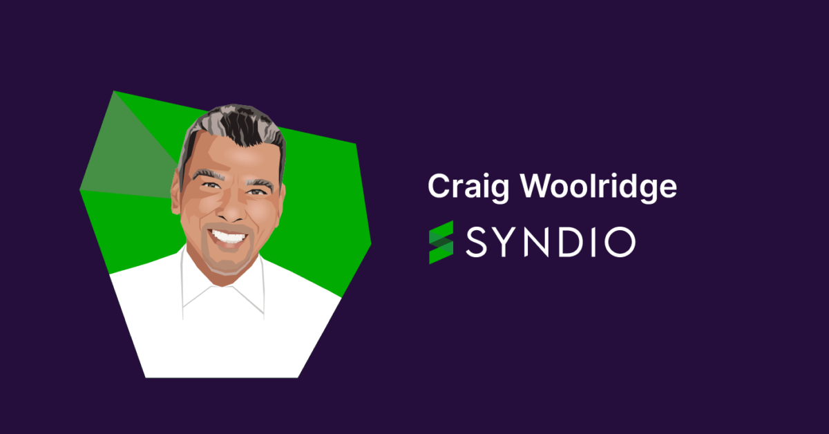 Illustrated portrait of Craig A. Woolridge at Syndio