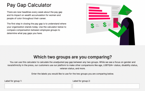 Learn how to calculator gender pay gap with the Pay Gap Calculator