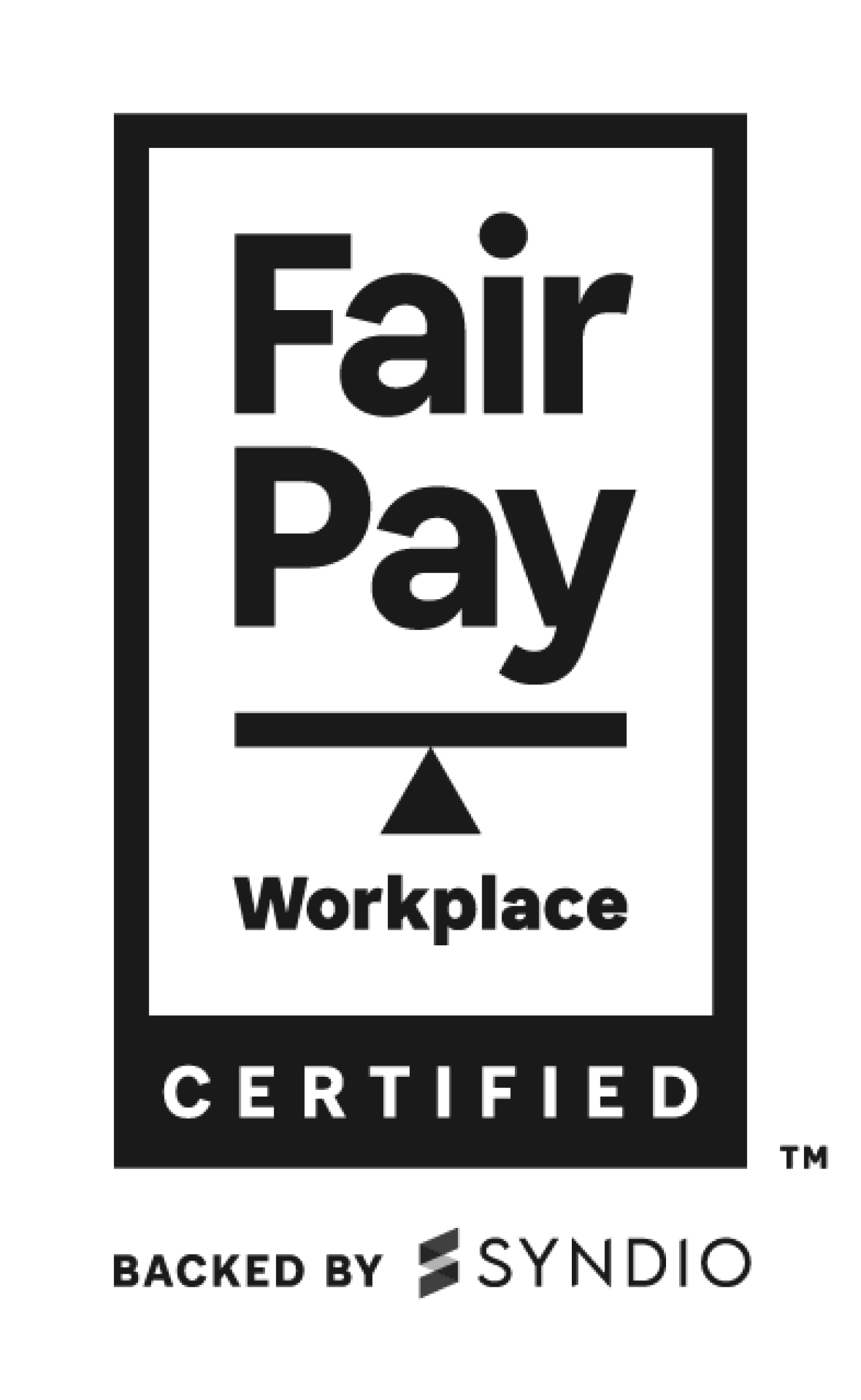 Fair Pay Workplace Certified Logo