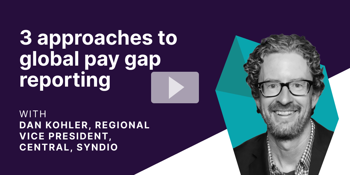 How to effectively approach global pay gap reporting