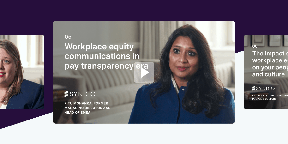 Ritu Mohanka - Workplace equity communications in the pay transparency era
