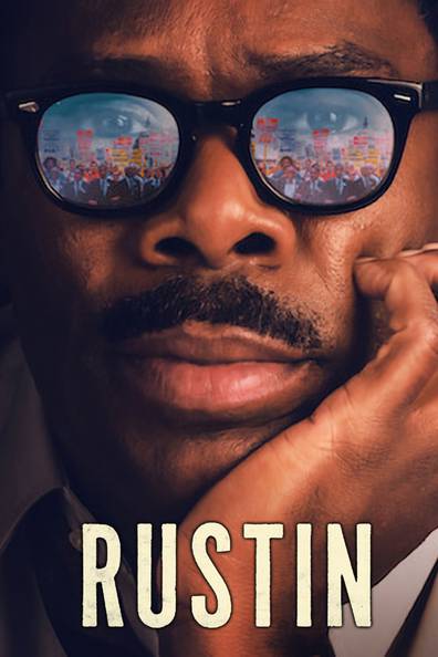Rustin movie poster