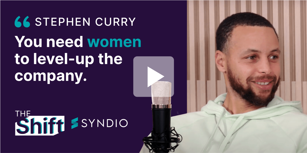 Stephen Curry on why it's so important to have women in leadership.