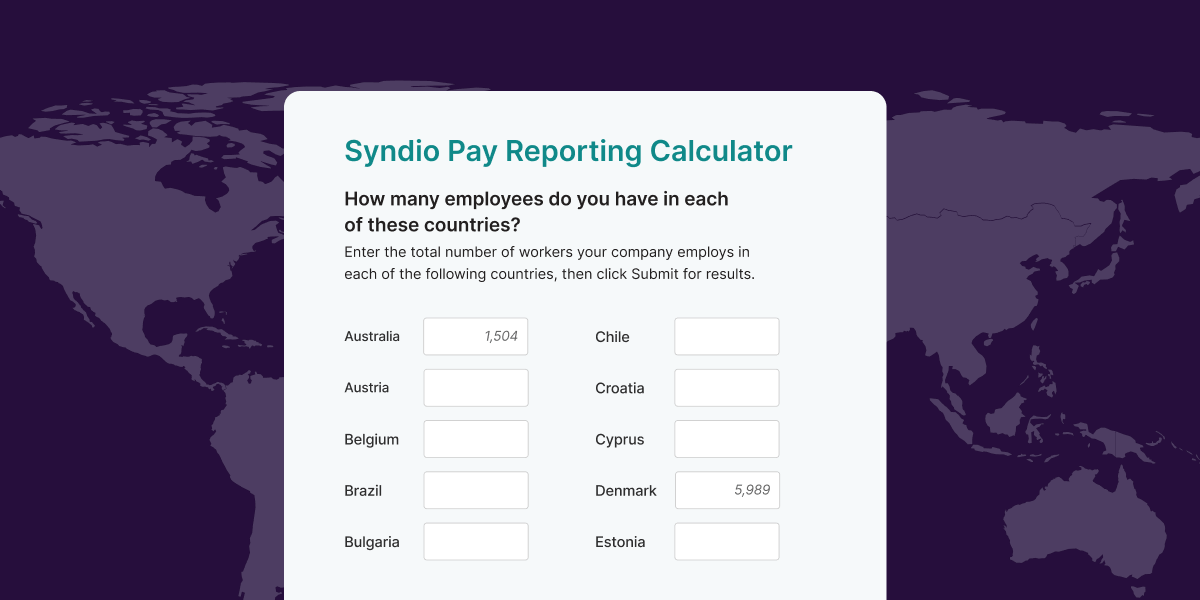 Global Pay Data Reporting Calculator