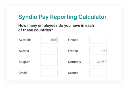 Syndio's Pay Reporting Calculator