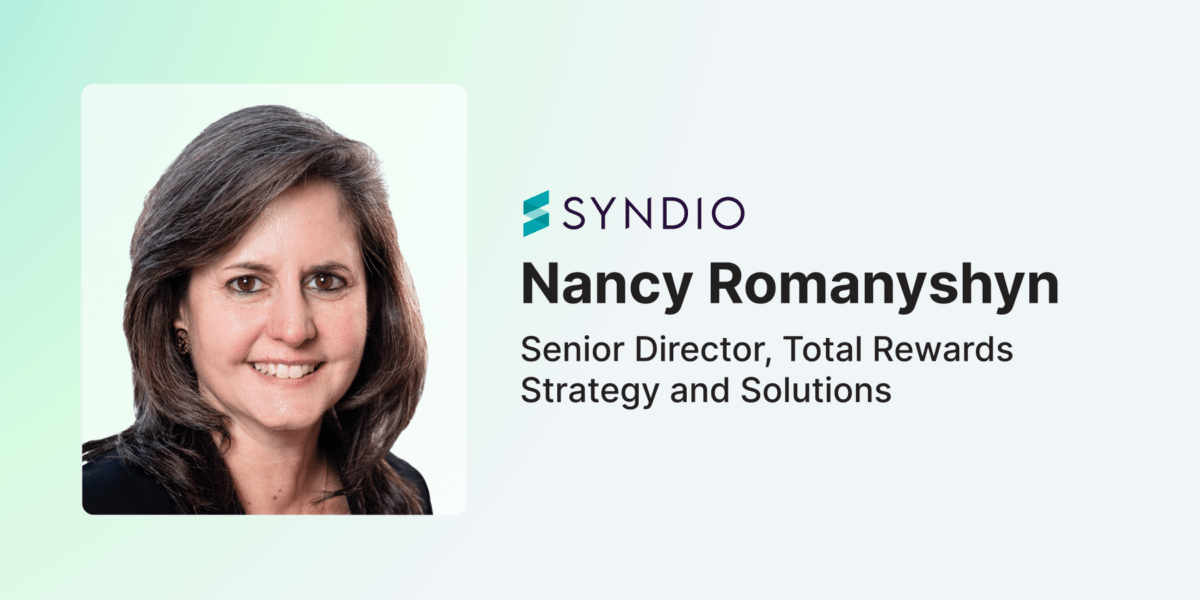 Nancy Romanyshyn from Syndio