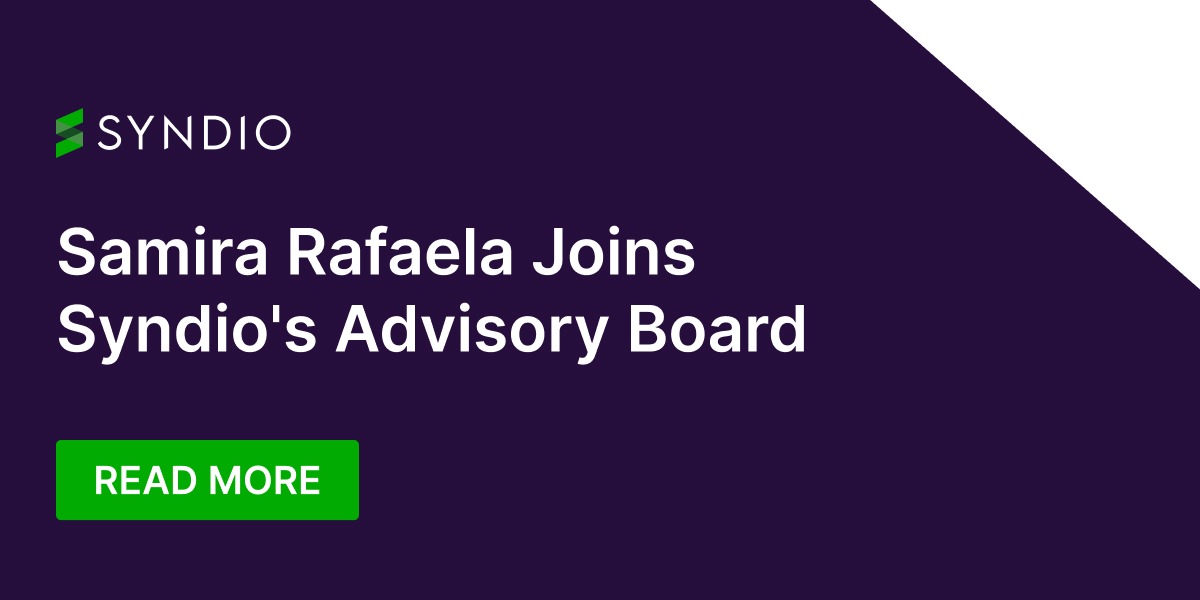 Sami Rafia Samira Rafaela Joins Syndio’s Advisory Board | Syndio