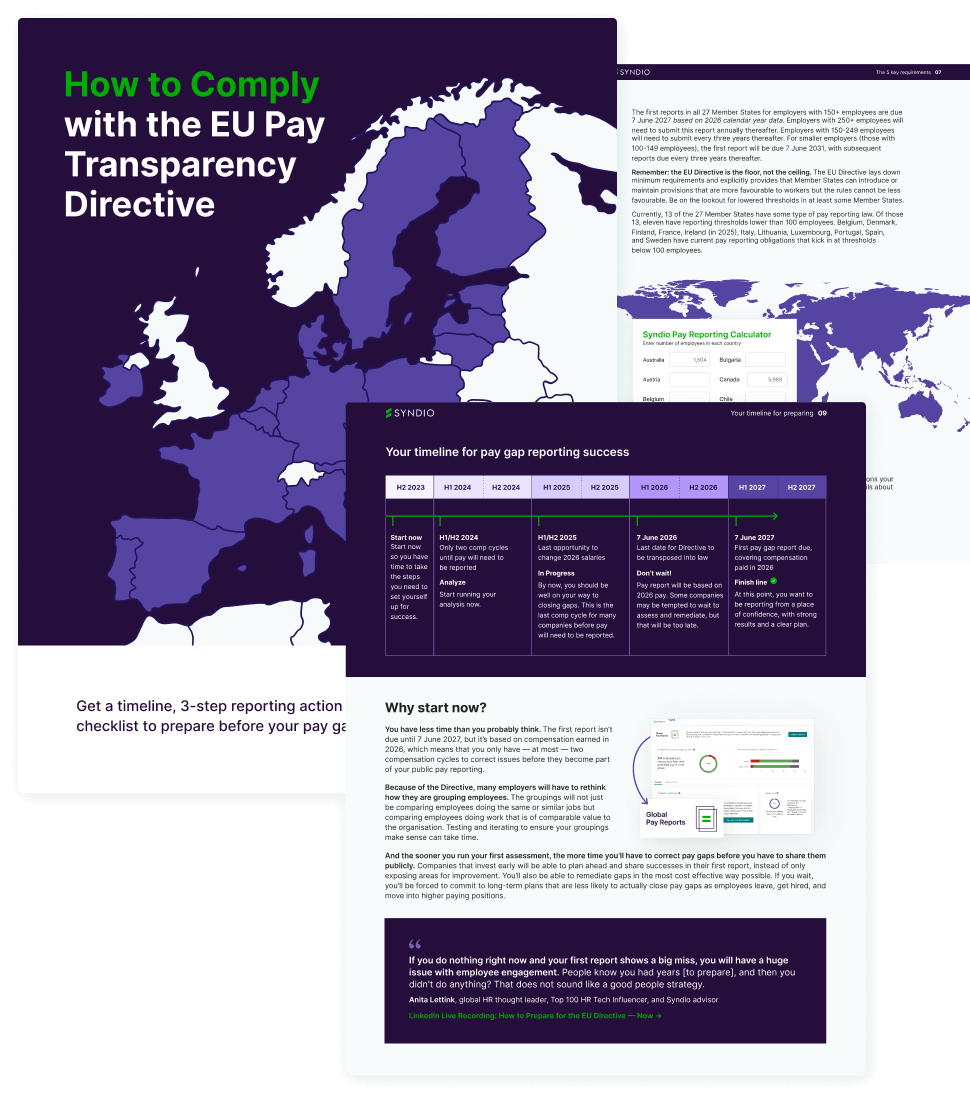 Pay compliance strategy