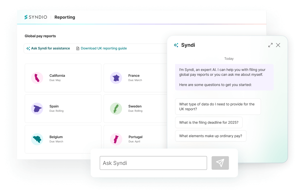 Pay reporting